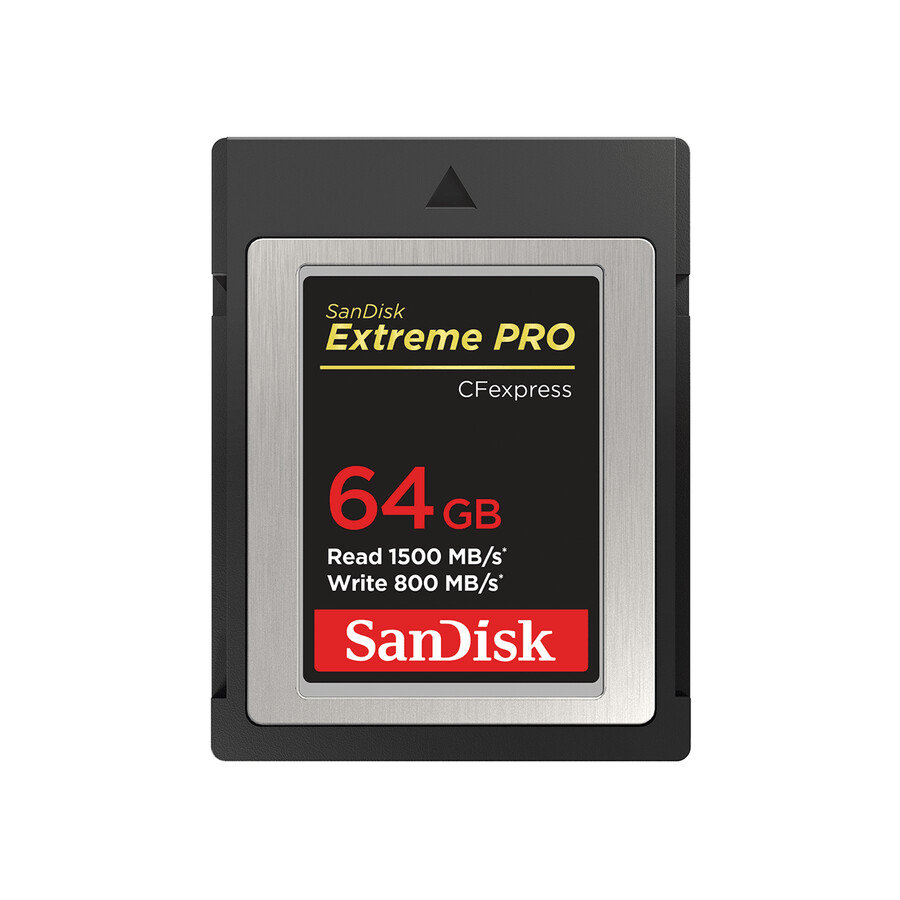 64gb paměťová karta sandisk extreme pro cfexpress typ b sandisk