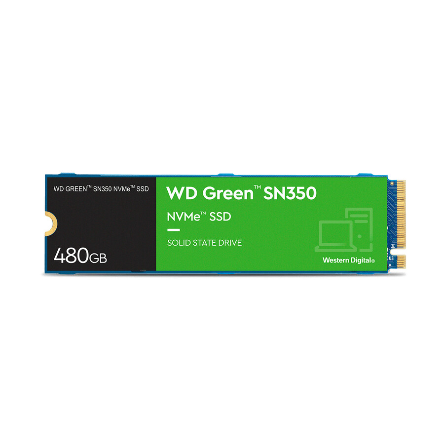 480gb tlc wd green sn350 nvme ssd recertifikovaný sandisk
