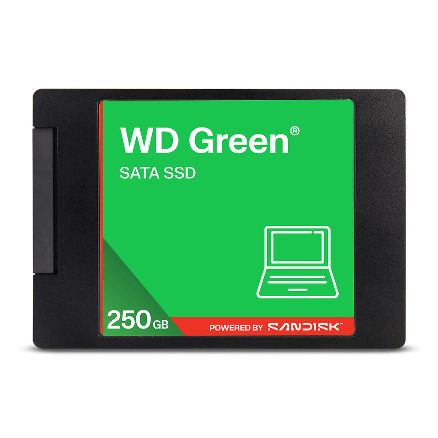 2tb 25palcový wd green sata ssd disk v pouzdře 257 mm sandisk