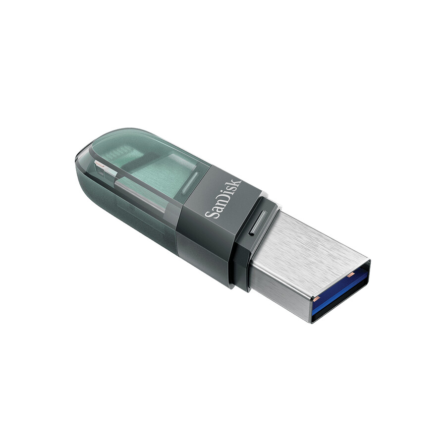 64gb flash disk ixpand v mořsky zelené barvě vyklápěcí sandisk