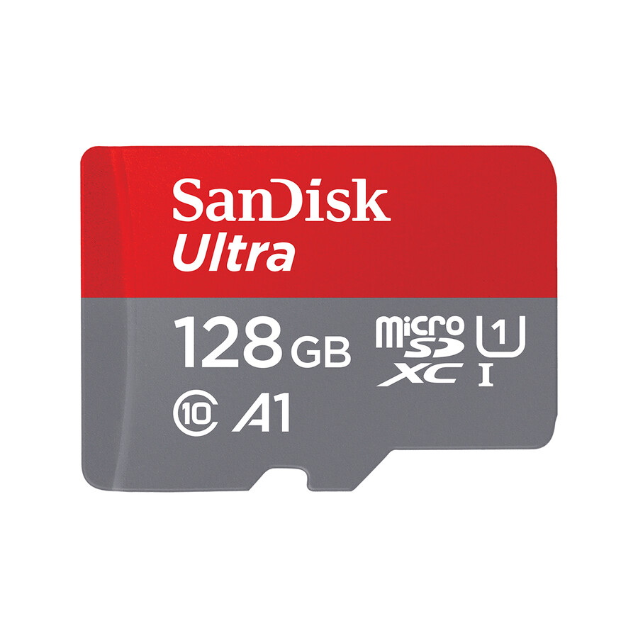 128gb sandisk ultra microsd s sd adaptérem až 120 mbs sandisk