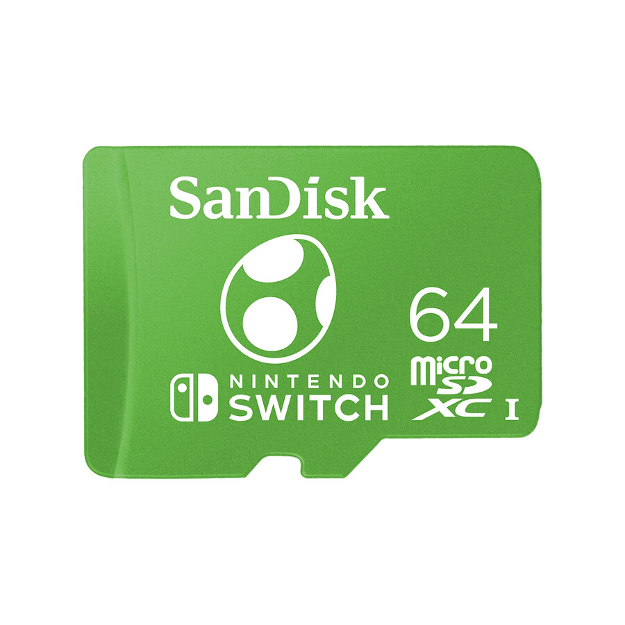 64gb paměťové karty s licencí nintendo pro nintendo switch sandisk
