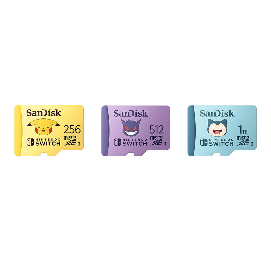 256gb paměťová karta sandisk pokémon microsd sandisk
