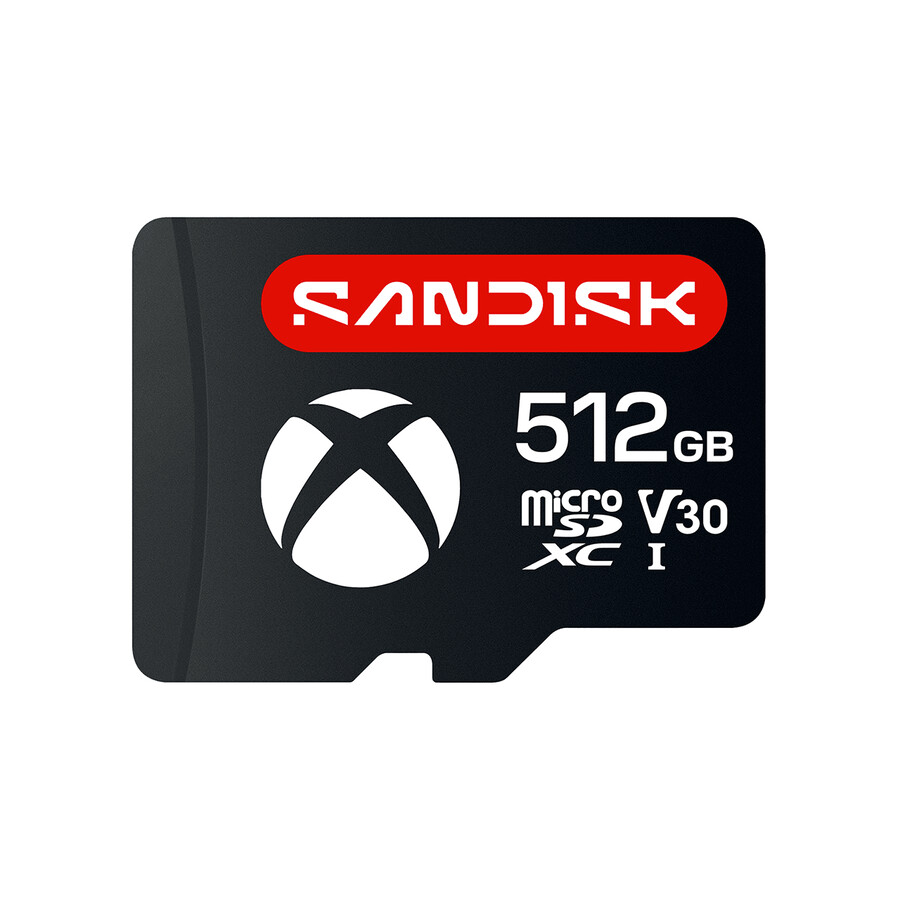 512gb paměťová karta sandisk microsd pro rog xbox ally x sandisk