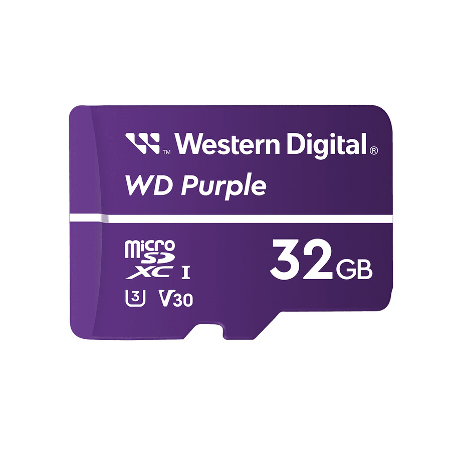 32gb microsdhc wd purple sc qd102 vysoce odolná microsd karta sandisk