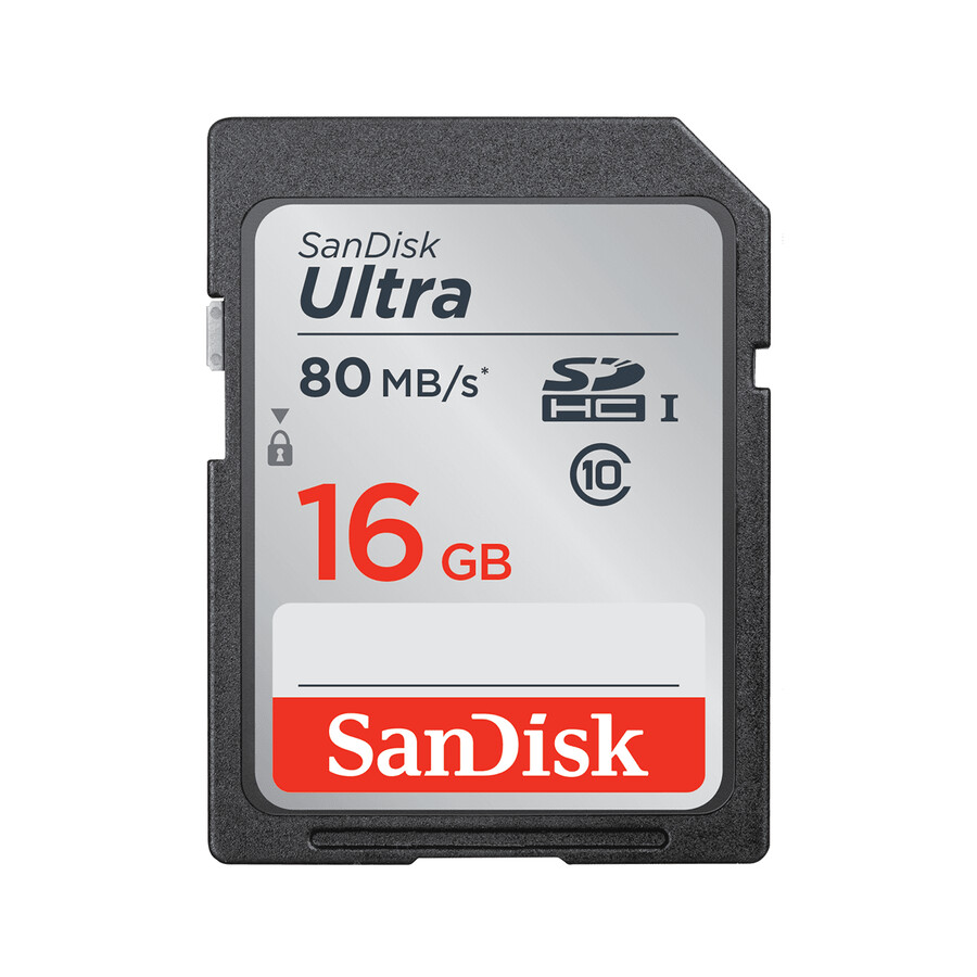 16gb paměťová karta sandisk ultra sdhc uhs-i a sdxc uhs-i sandisk