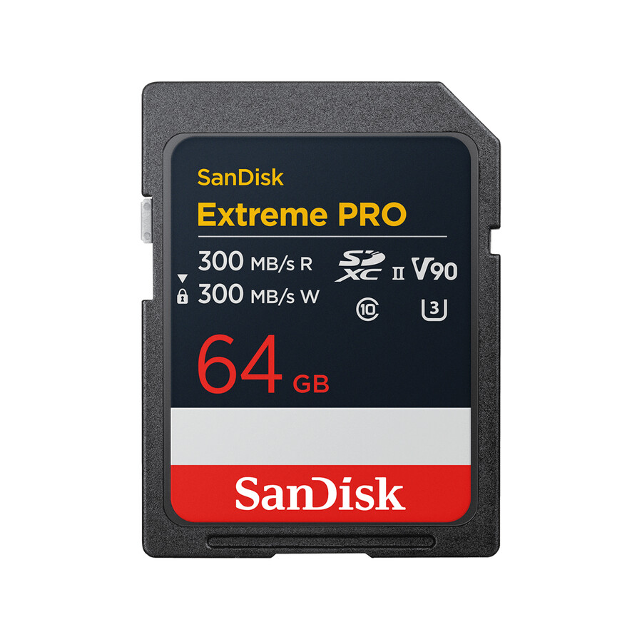 256gb paměťová karta sandisk extreme pro sd uhs-ii v90 sandisk