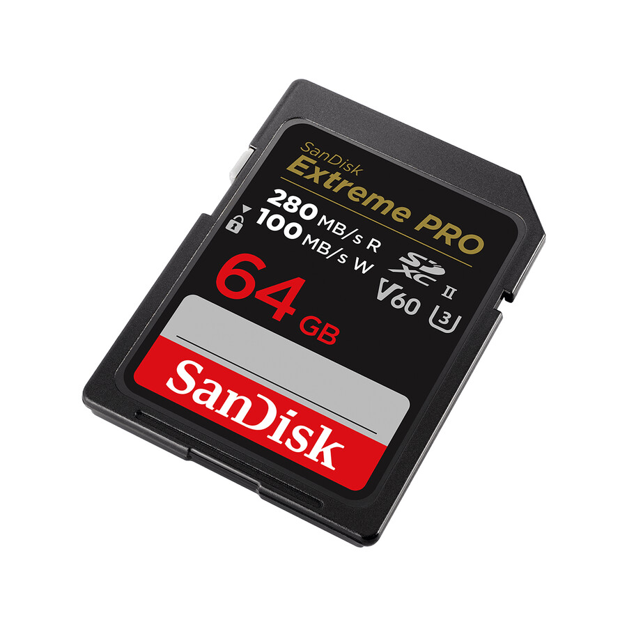 64gb paměťová karta sandisk extreme pro sdxc uhs-ii sandisk