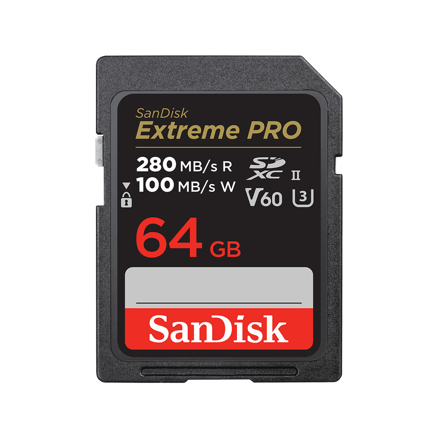 128gb paměťová karta sandisk extreme pro sdxc uhs-ii sandisk