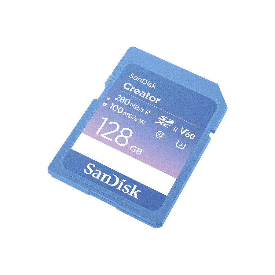 128gb paměťová karta sandisk creator sd uhs-ii sandisk