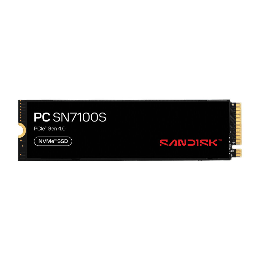 256gb m.2 2230 sandisk pc sn7100s nvme ssd sandisk